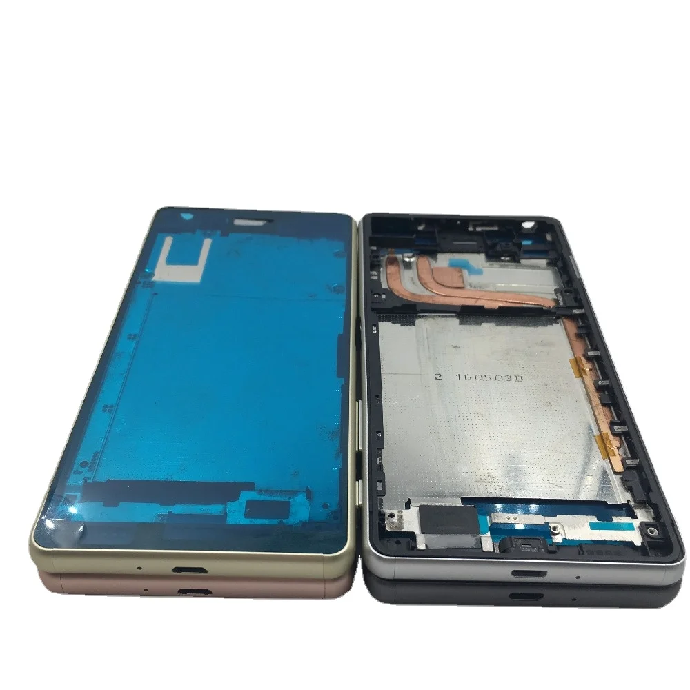 

NEW For Sony Xperia X Performance XP F8131 F8132 Front LCD Frame Bezel Housing With Side Button Repair parts