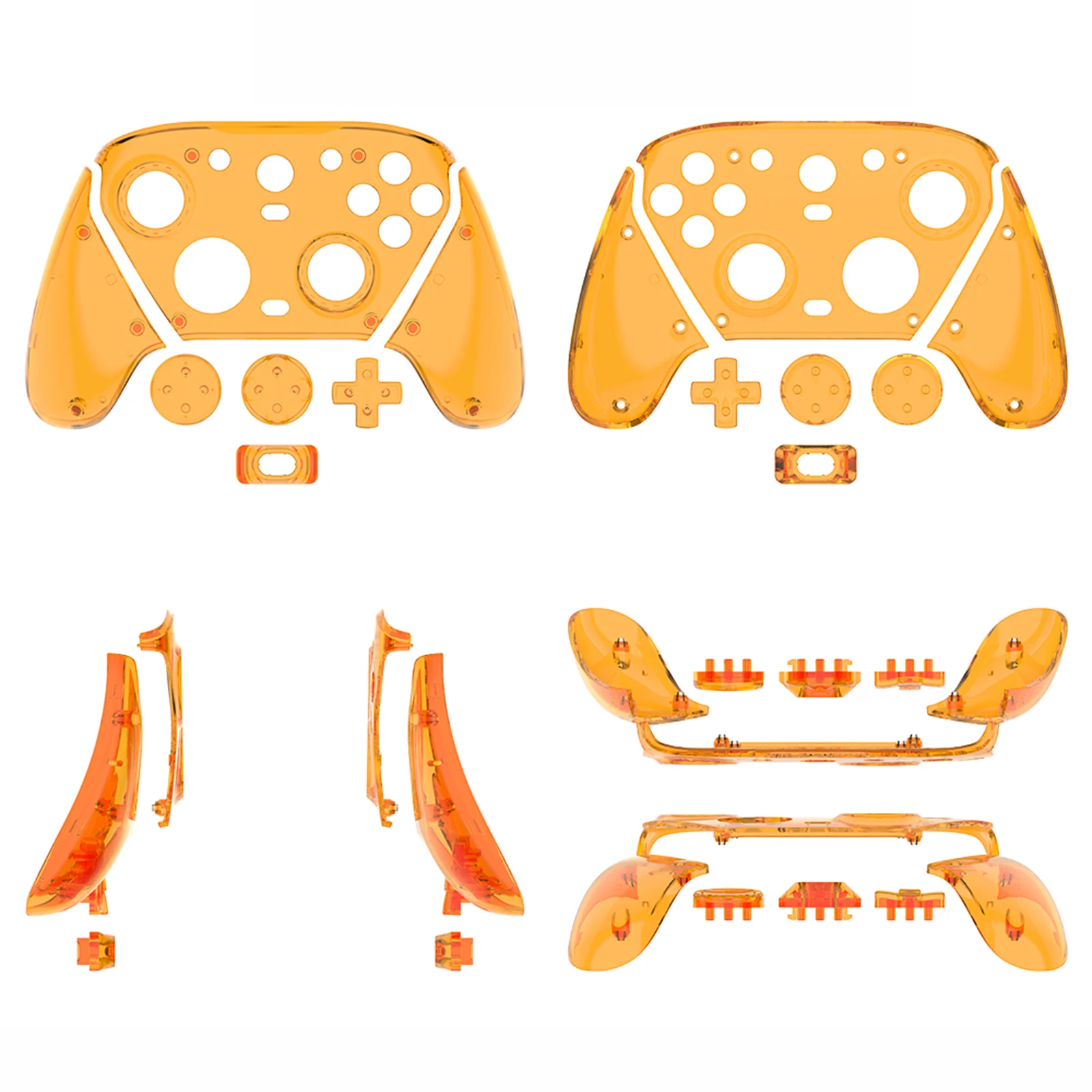 Cover Protettiva Trasparente Antiurto Accessori per Giochi Custodia Antipolvere Anti-caduta Compatibile con Controller Gamesir G7 Pro - immagine 3