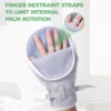 Lefeke Breathable Restraint Gloves Zip-Up Bed Restraints Mitts Dementia Patients Elderly Autistic Child Hand Protective Gloves 5