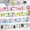 Cute Cartoon PET Label Die Cut Tape Student Handbook Scrapbook Planner Decorative Tape Phone Case DIY Material Sticker 2