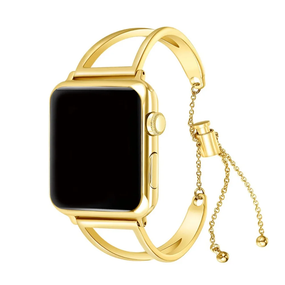 Elegant Stainless Steel Chain-Design Strap