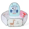Foldable Ball Pit, Baby Pop-up Ball Pit Pool for Kids Toddlers Pets Play Tent with Hoop Indoor Outdoor Boys Girls 1
