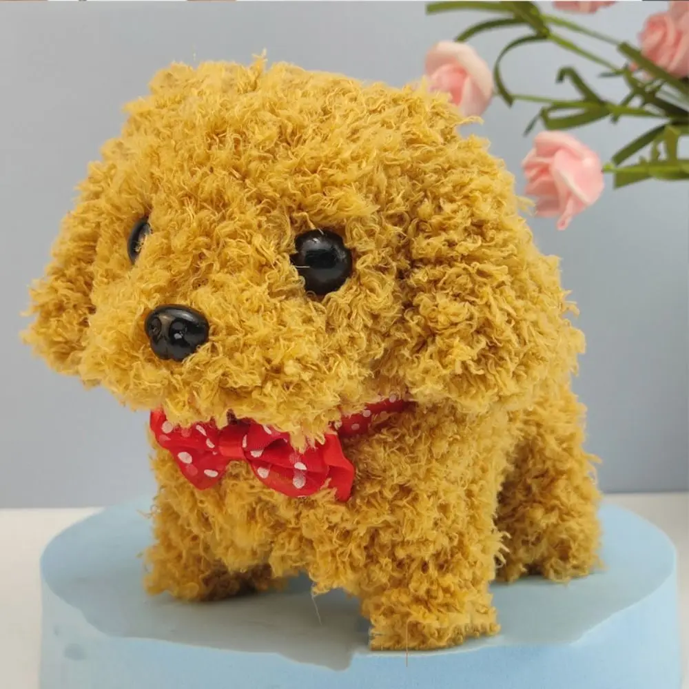 Walk Bark Nod Wag Tail Simulation Electric Dog Plush Electric Puppy Bottom Switch Electric Pet Kids Toys 2