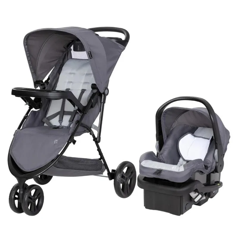 3 Wheel Travel System with Car Seat 1