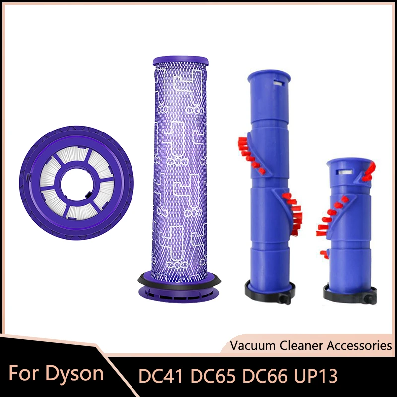 HEPA Filters Main Roller Brush For Dyson DC41 DC65 DC66 UP13 Vacuum