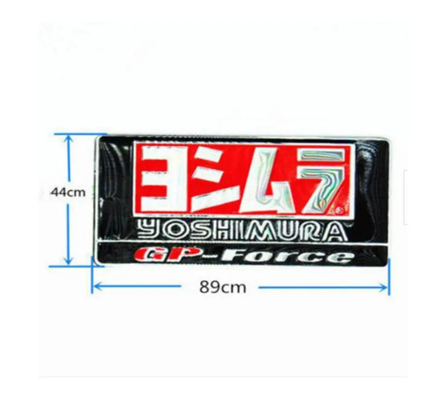 

For Yoshimura Sticker Aluminium Heat-resistant Motorcycle Exhaust Pipes Decal NEW