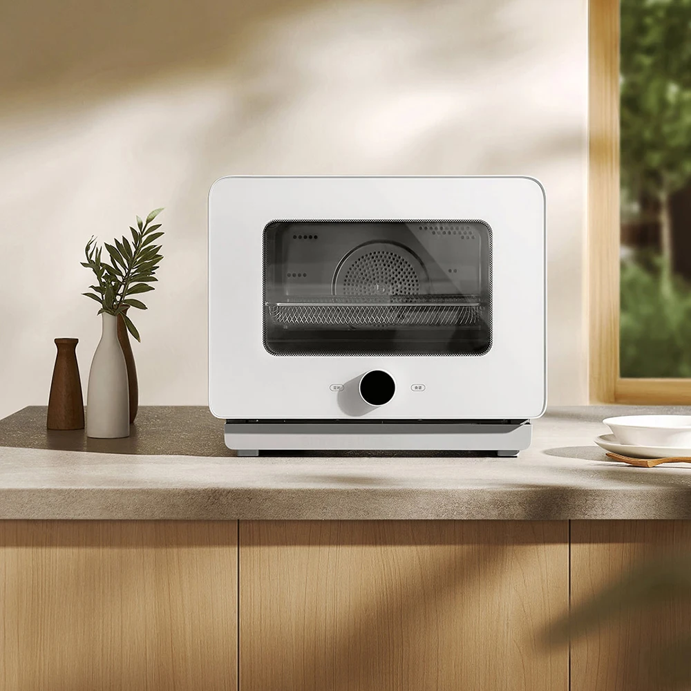 NEW XIAOMI MIJIA Smart Steam Oven S1 30L Home Mini Kitchen Appliances 1800W High Power Electric Steam Fryer Pizza Oven Air Fryer 6