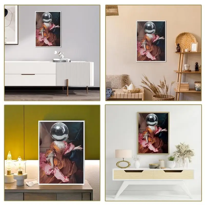 Рисунок 5 - Диско мяч плакат винтажный принт