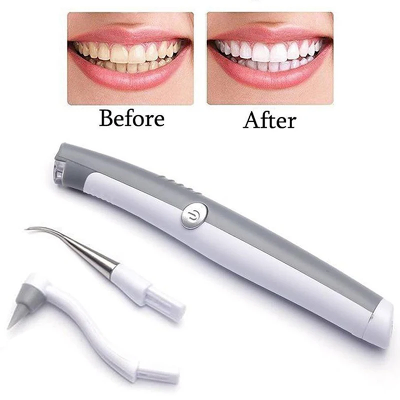 Electric Sonic Dental Whitener Scaler Teeth Whitening Kit Teeth Calculus Tartar Remover Tools Cleaner Tooth Stain Oral Care youpin sunuo t12 plus visual ultrasonic dental scaler sonic calculus oral teeth tooth tartar cleaner electric oral irrigator