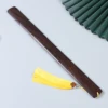 Purple Sandalwood Paddle Horse Whip,Handmade Deluxe Riding Crop whips,Bat Horse Whip 40CM ， With Tassels ﻿ 2