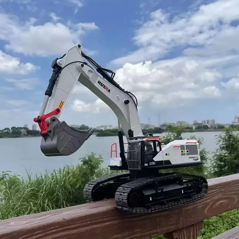 Huina 1594 Excavator 1/14 Electric Heavy 22 Channel Remote Control 2.4g Wireless Engineering Vehicle Excavator Toy 2