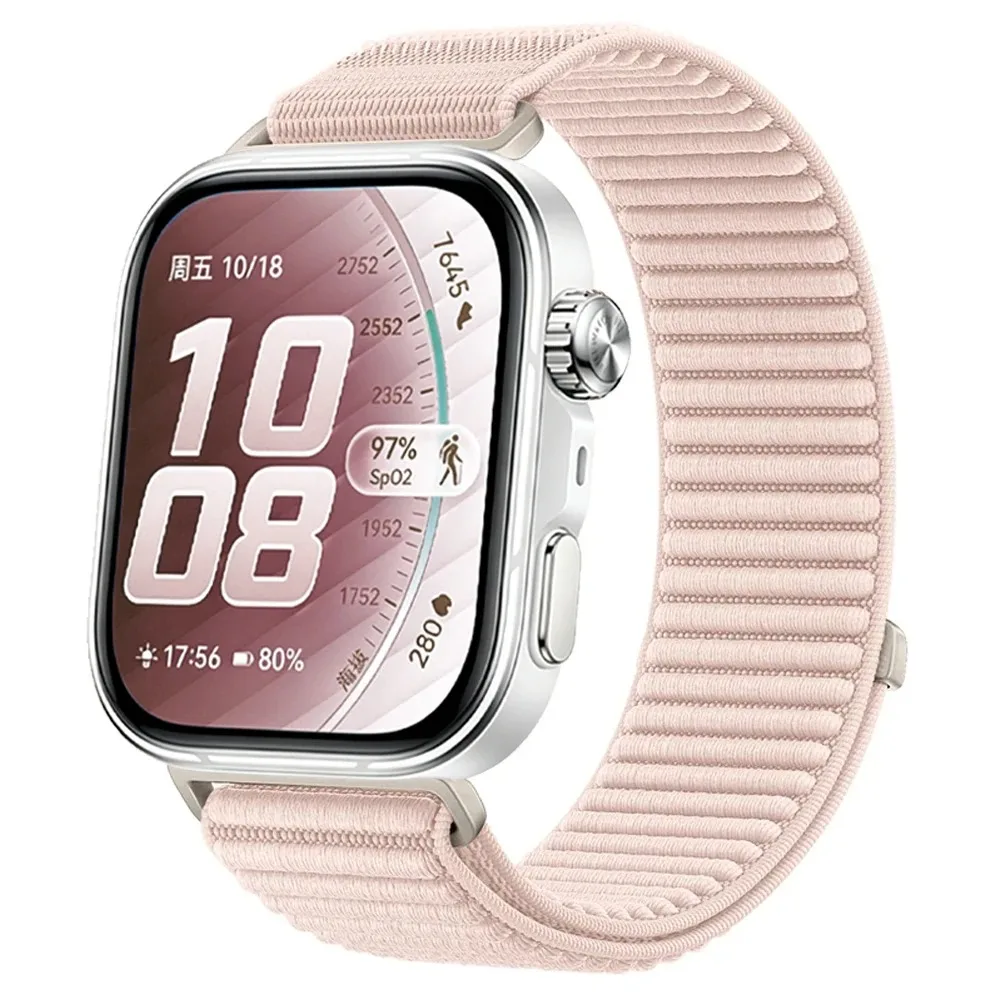 Premium Nylon Loop Strap - Braided, Comfortable, Breathable Band for Smartwatch