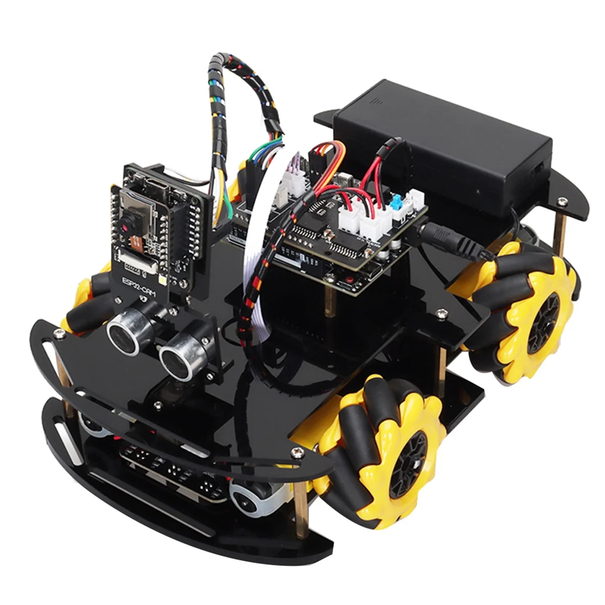 Robotic Starter Car Kit for Arduino Programming with ESP32 Cam, Learning and Develop Smart Automation Complete Kit