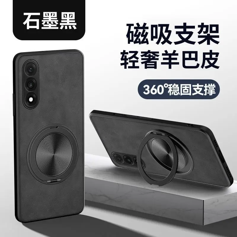 Ultra Slim Hard Frosted Cover with Ring Stand