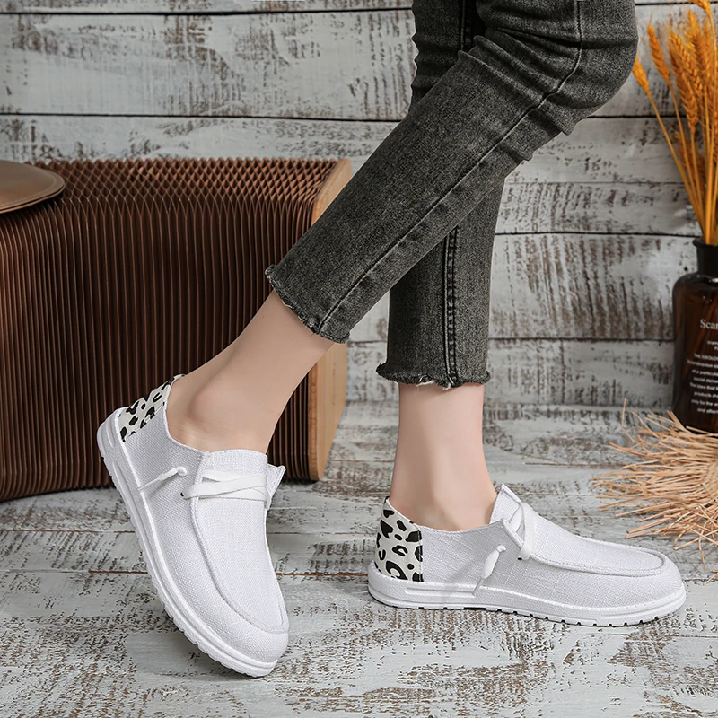 

Shoes for Women 2023Autumn High Quality Lace on Women's Flats Flat with Light Ladies Loafers Deep Mouth Solid Women's Flat Shoes