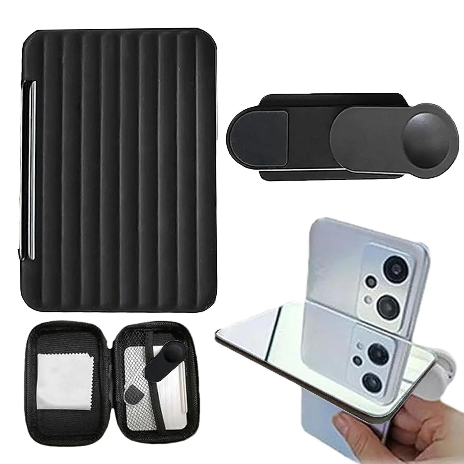 hot sale Smartphone Camera Mirror Reflection Clip Phone Selfie Reflector Tool Universal Adjustable Reflection Clip Kit