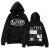 2024 Laufey Tour Hoodie Harajuku Hip Hop Hooded Pullover Man Woman Sweatshirt Autumn Winter Long Sleeves Casual Loose Streetwear 1