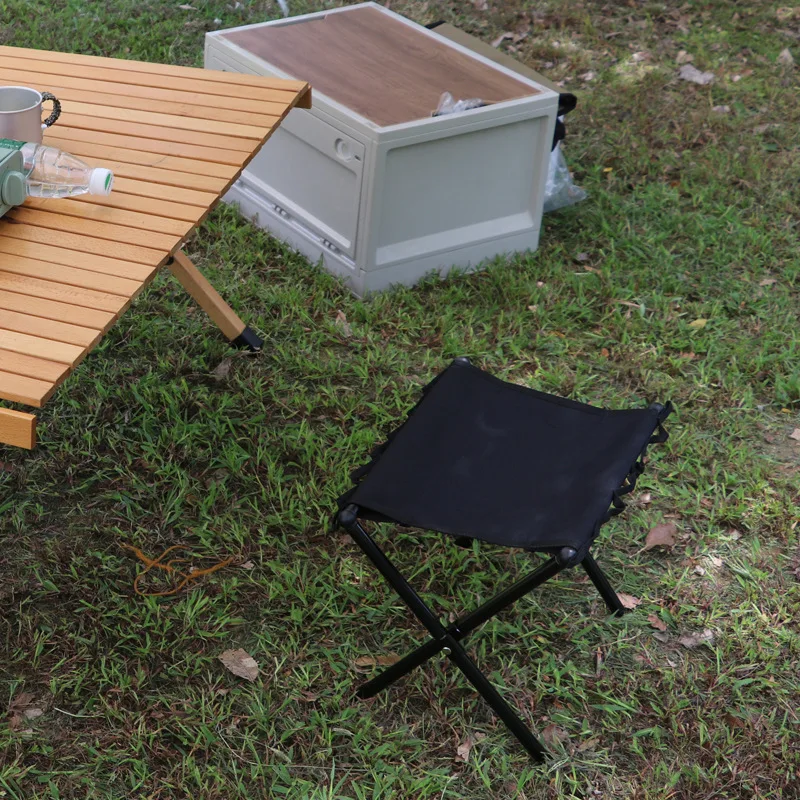 Outdoor Fishing Stool Portable Tactical Chair Lightweight Picnic Self-driving Mini Chair Camping Folding Stool
