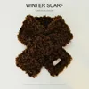 Fashion Thickened Rabbit Fur Scarf Keep Warm Windproof Thickened Scarf Choker Scarf Autumn Winter