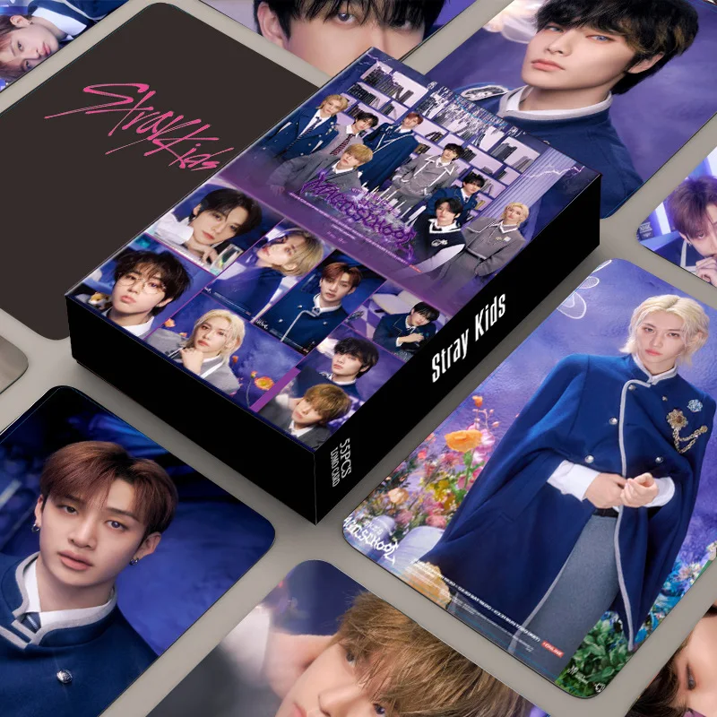 

K Stray Kids Felix 55 открыток, маленькие открытки