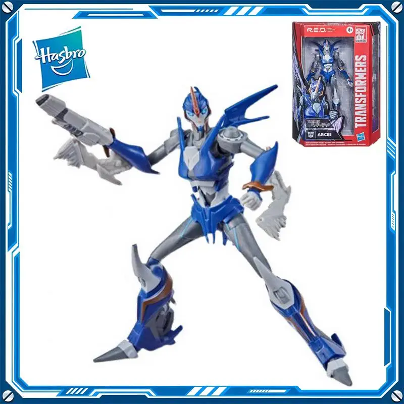

In Stock Original TAKARA TOMY Transformers ARCEE Deluxe PVC Anime Figure Action Figures Model Toys
