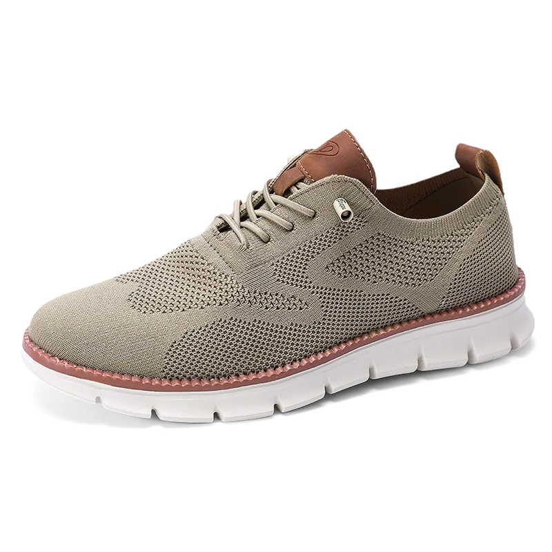 ตัวเลือกสินค้า รองเท้าผ้าตาข่ายสไตล์ Brogue น้ำหนักเบา ใส่สบาย ผู้ชาย