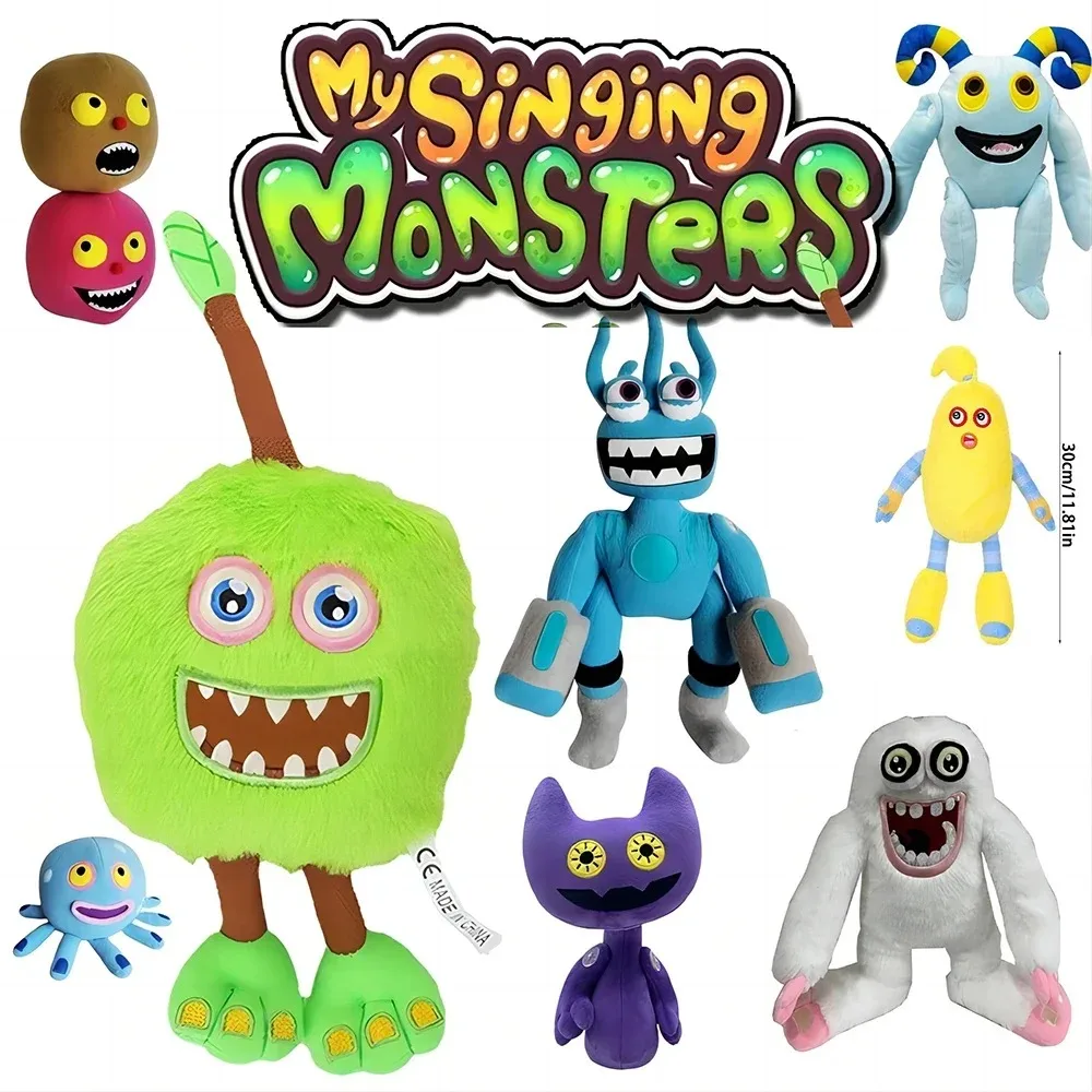 Kawaii Peluches My Singing Monsters Plush Toy Cartoon Game Wubbox