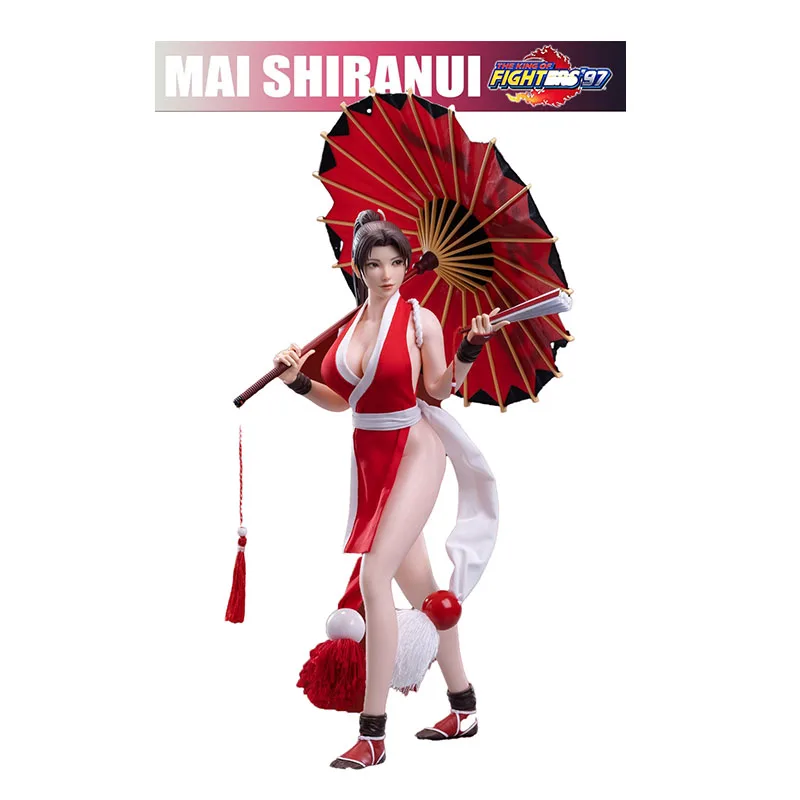 

In Stock Original Genuine SNK Shiranui Mai THE KING OF FIGHTERS 97 1/6 PVC Action Anime Figure Model Toys Doll Gift