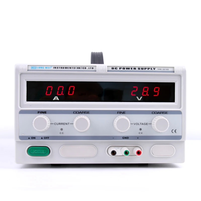 

TPR-3020D High Power LED Display Digital Adjustable lab Bench Power Source 30V 20A Linear DC Regulated Power Supply