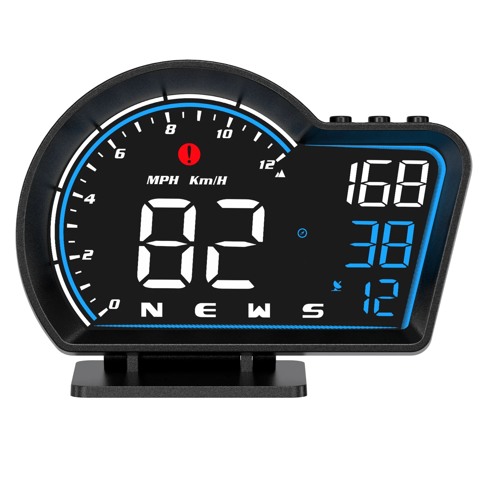 Kaufe pdtoweb Digitaler GPS-Tachometer HUD Head-Up-Display MPH KM/h  Übergeschwindigkeitswarnung