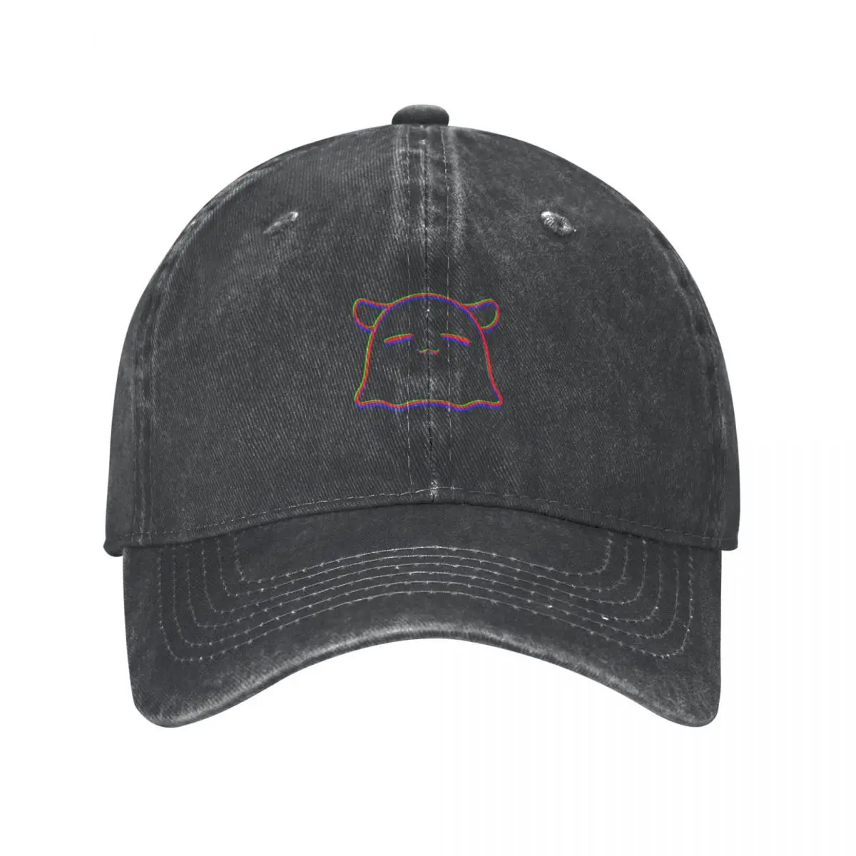 

RGB Takodachi Baseball Cap Military Tactical Caps Sun Hat Hat Female Men'S