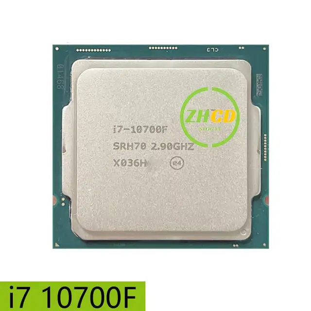 INTEL CPU Core i7-10700F 2.9 GHz 8コア LGA 1200プロセッサー CPU 