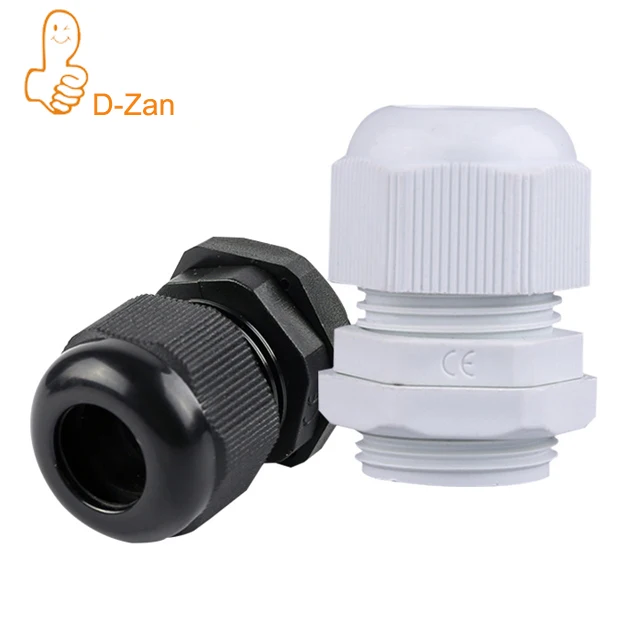 2 Pack 1-1/4"NPT Cable Glands Waterproof Connectors, Adjustable 18-25mm Cable IP68 Waterproof Nylon Joints with Gaskets