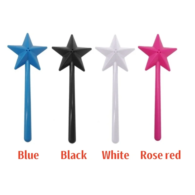 Salt Pepper Shakers Portable Refillable Magical Star Wand Spice Dispenser Seasoning Shaker Set Kitchen & Dining BBQ Supplies