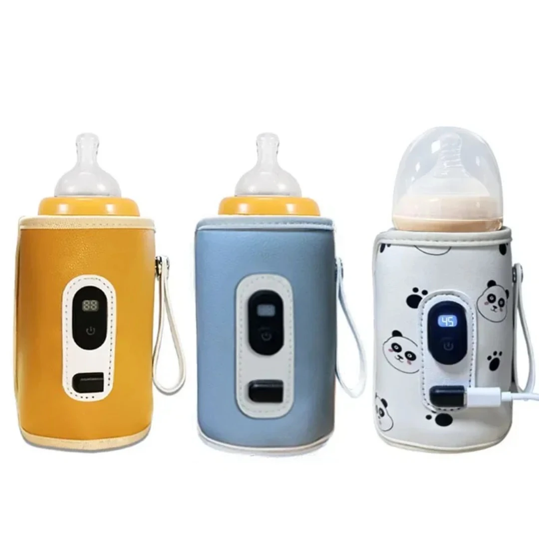 Baby Bottle Warmer 21-speed adjustment Car Portable USB Children Outdoor Travel