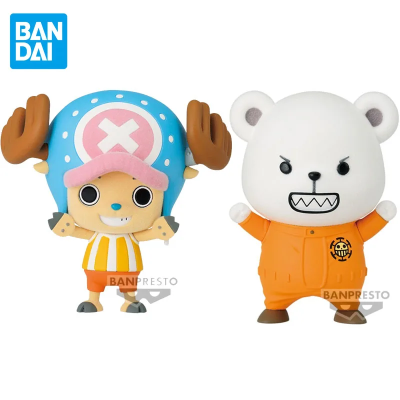 

Оригинальная цельная пушистая аниме-фигурка BANDAI с изображением чоппера, Bepo, фигурка из флока, игрушки для мальчиков и девочек, подарок на Рождество