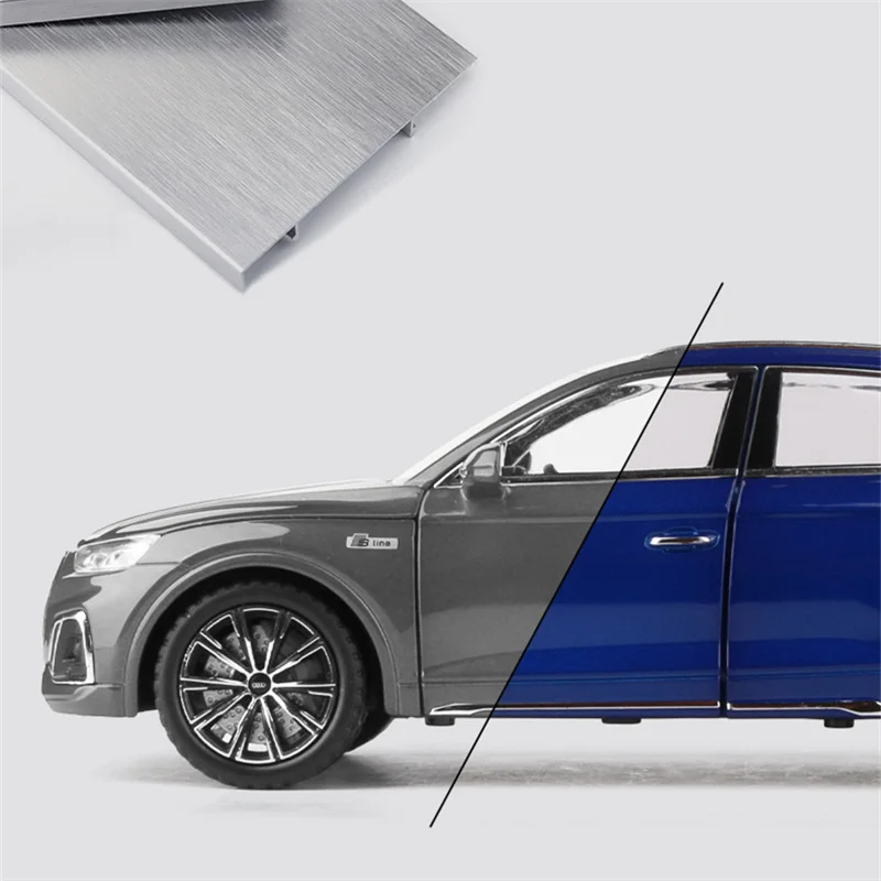 1:24 AUDI Q5 SUV Alloy Car Model Diecasts Metal Toy Vehicles Car Model High Simulation Sound Light Collection Childrens Toy Gift 3