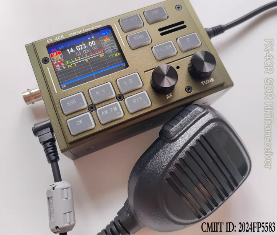 USB/lsb/cw/am/fwモードを備えたFX-4CR-2番目の第3世代sdr