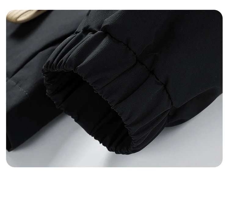 Description Picture 6 of itemEmbroidery Zip Up Hoodies Male Windbreakers Nylon Raincoat for Men 2024 Spring Trench Coats Teckwear Men's Clothing
