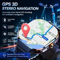 Nouvelle Montre Connectée 4G 5G 2026 pour Hommes, Carte SIM, 8 Go + 128 Go, Écran AMOLED 2,4 pouces, GPS, WiFi, Appels Vidéo, Téléchargement d'Applications Sociales, Smartwatch Android 5