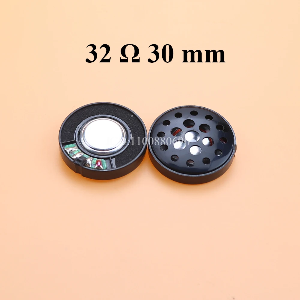 2PCS Nuovo 50mm 40mm 30mm 27mm Unità altoparlante per cuffie fai da te Eccellente diaframma sonoro Voce chiara Bassi profondi Altamente - immagine 4