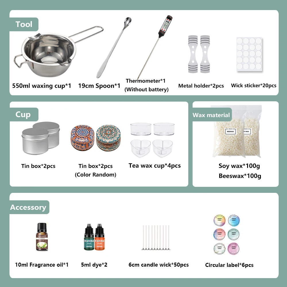 DIY Soy Candle Kit 3