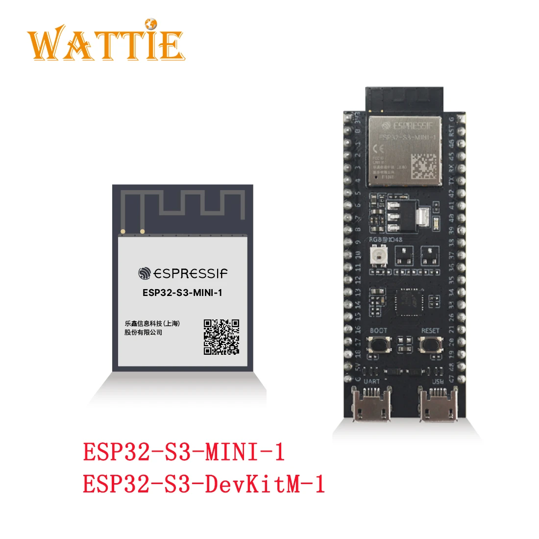 Esp32-s3-devkitm-1 Carry Esp32-s3-mini-1 Esp32-s3fn8 - Semiconductors ...