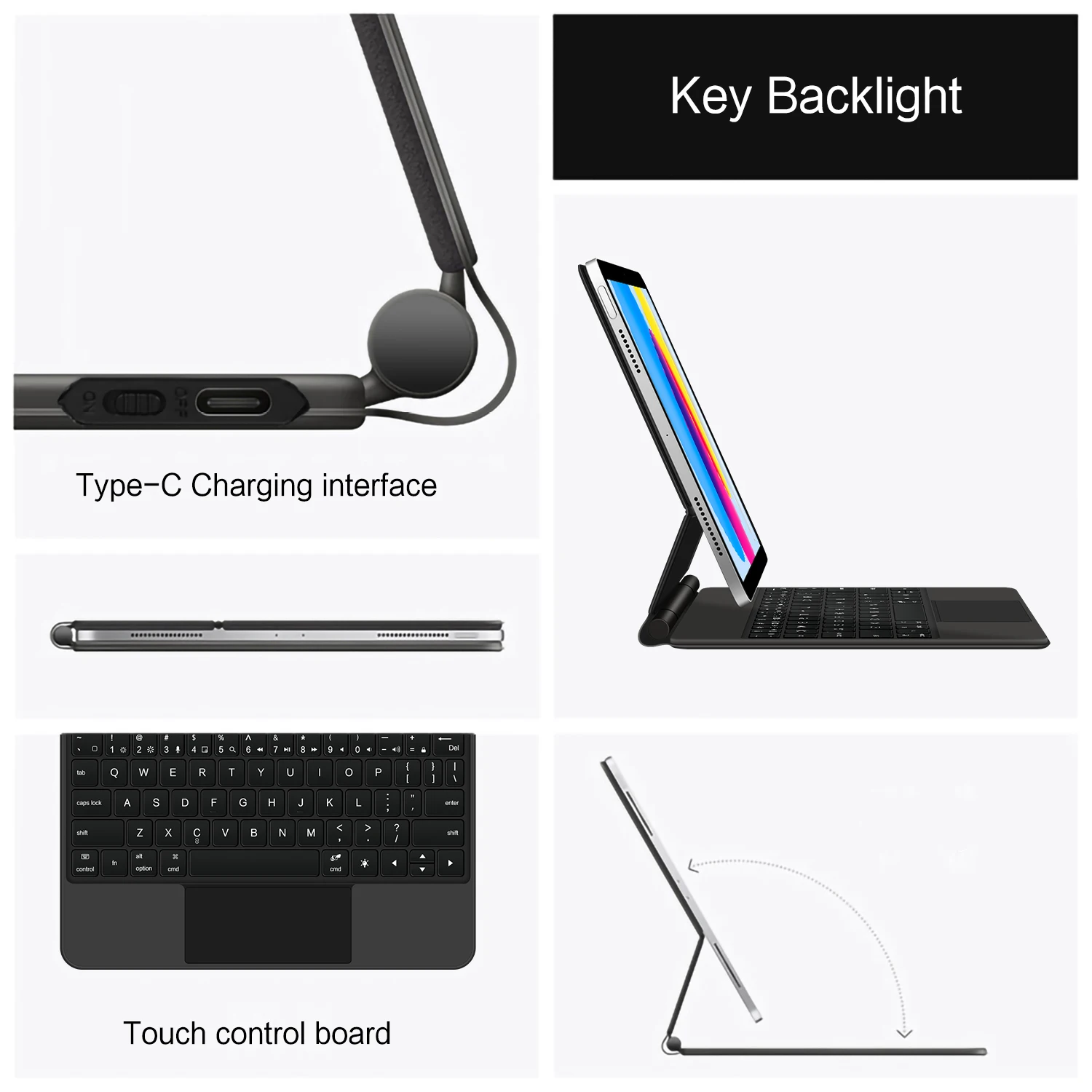 Etui Smart Magic Keyboard Folio na iPada (A16) 2025 iPad 11
