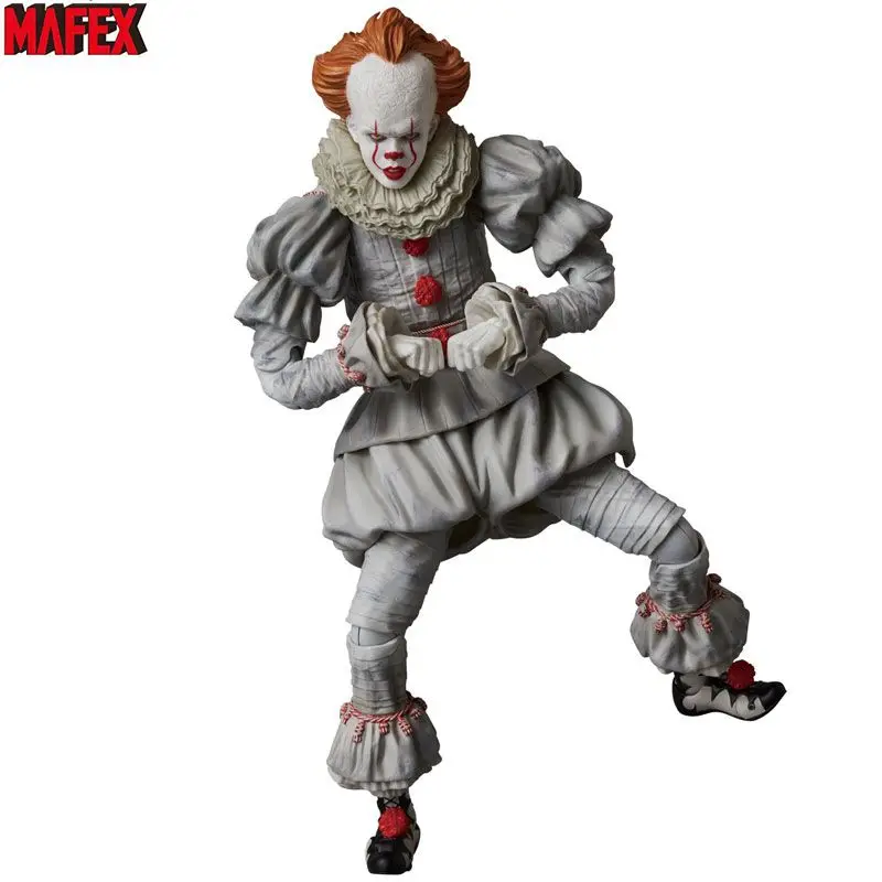 In Stock Original MEDICOM TOY MAFEX No.093 PENNYWISE IT The Clown Returns Anime Action Collection Figures Model Toys