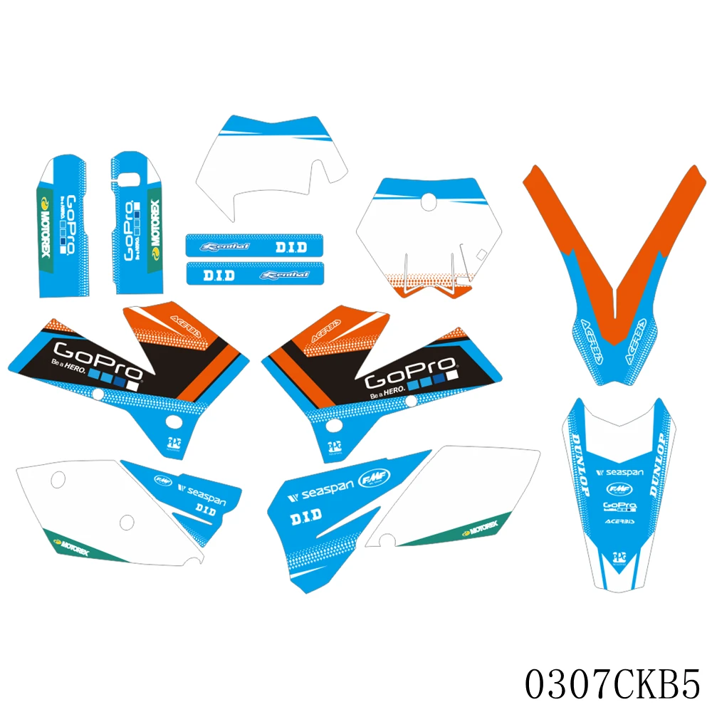 Графические наклейки для KTM EXC