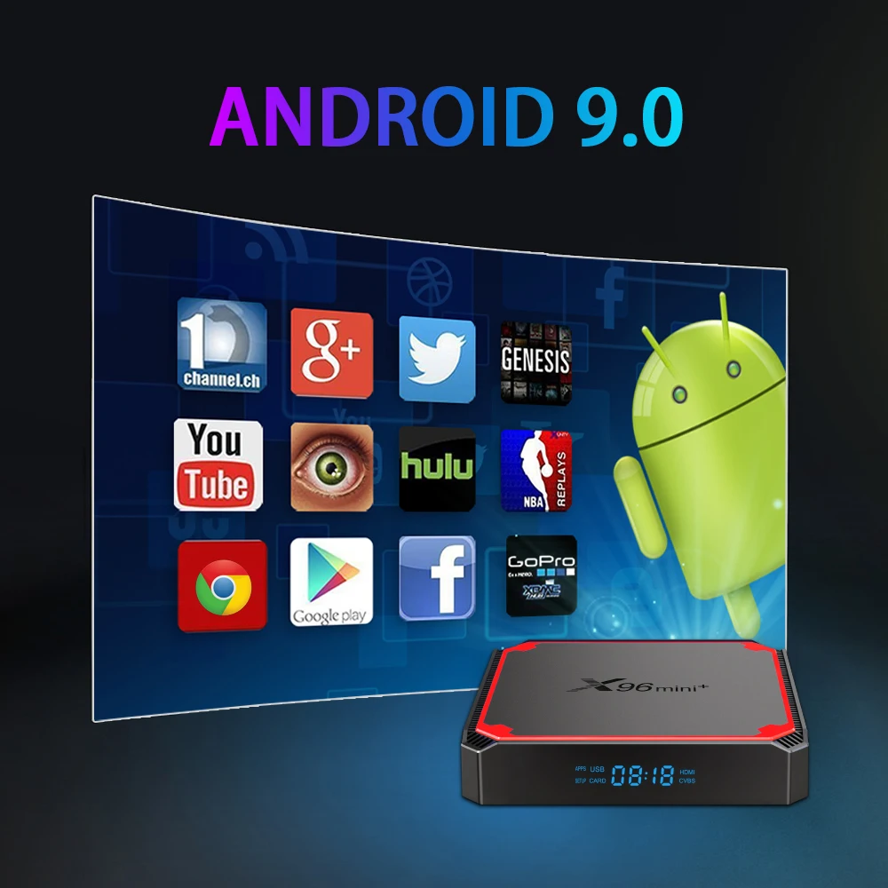 ТВ-приставка X96 Mini + Smart TV Box 12M Iview Premium IP HD Media Player Android 9 0 S905W4 2G/5G WIFI 100M LAN 4K OTT Plus |