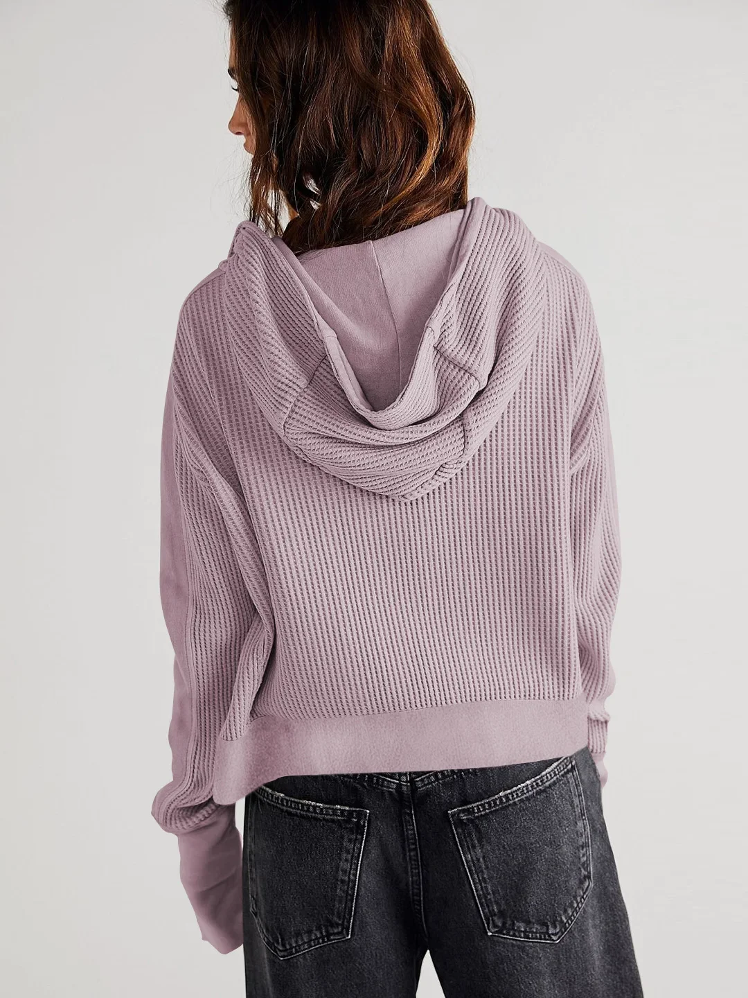 Womens Fashion Hoodies for Women Zip Up Sweatshirts Jackets Trending Now 2023 Patchwork with Pocket