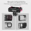 Ulanzi IN01 Magnetic Quick Release Mount Kit for Insta360 X4/X3/ONE X2/X/ GoPro Hero 13  with 1/4" Screw Action Camera Interface 5