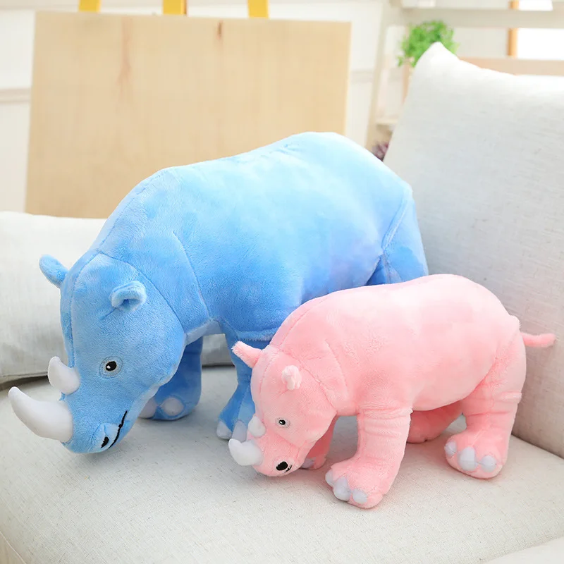 

Simulation Creative Rhino Stuffed Plush Toy